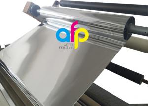 1 Inch Core Glossy Metalized Thermal Lamination Film BOPP / PET Material