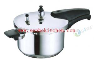 China Supply high quality stainless steel pressure cooker with OEM Logo on sale