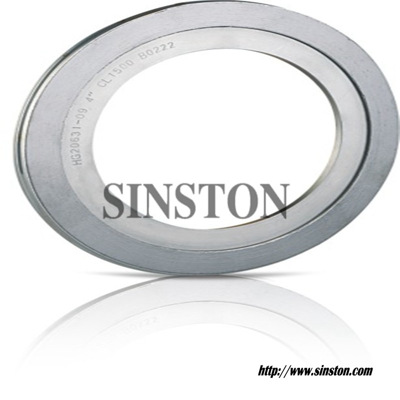 China with inner ring spiral wound graphite gasket on sale