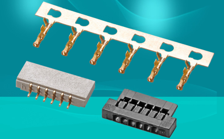 China Connector header SMD,1.25mm 0.049 pitch , right angle 6 position for ICU ventilators on sale