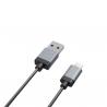 Steel Tube C89 Connector MFI Lightning Cable Charger 5V2.4A 480Mbps for sale