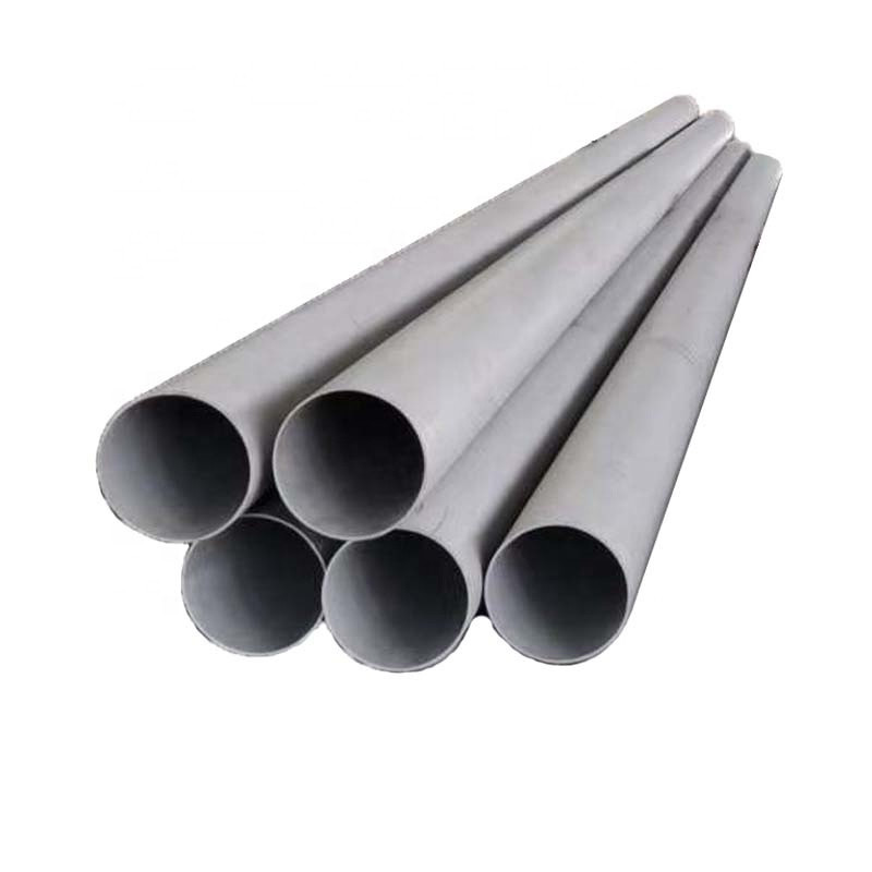 China Welded Seamless Stainless Steel Round Pipes Tube Hot Rolled DIN ASTM 316l 201 304 on sale