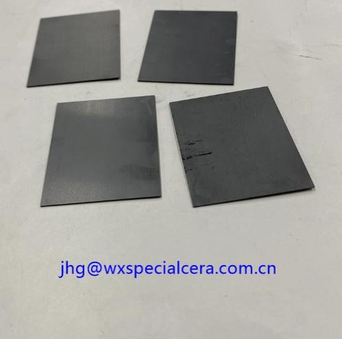 Cheap Precision Si3n4 Silicon Nitride Ceramic Substrate Customized 0.3mm 1.0mm wholesale