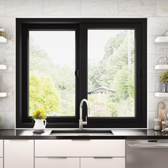 Cheap Villa House Luxury Aluminum Sliding Window Energy Saving wholesale