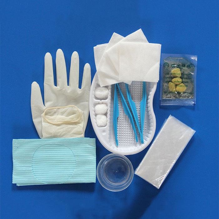Cheap Customzied Wound Care Packs Medical Sterile Basic Dressing Set Kit Disposable Use wholesale