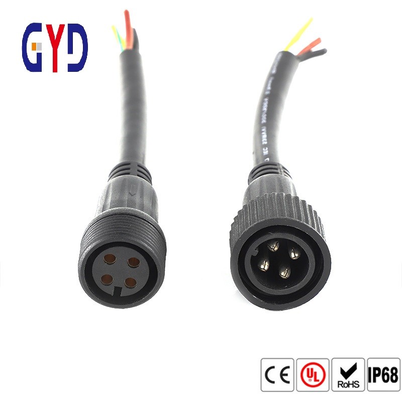 Waterproof IP67 TPE Fast Charging Data Cable 2 3 4 5 Pin Cable for sale