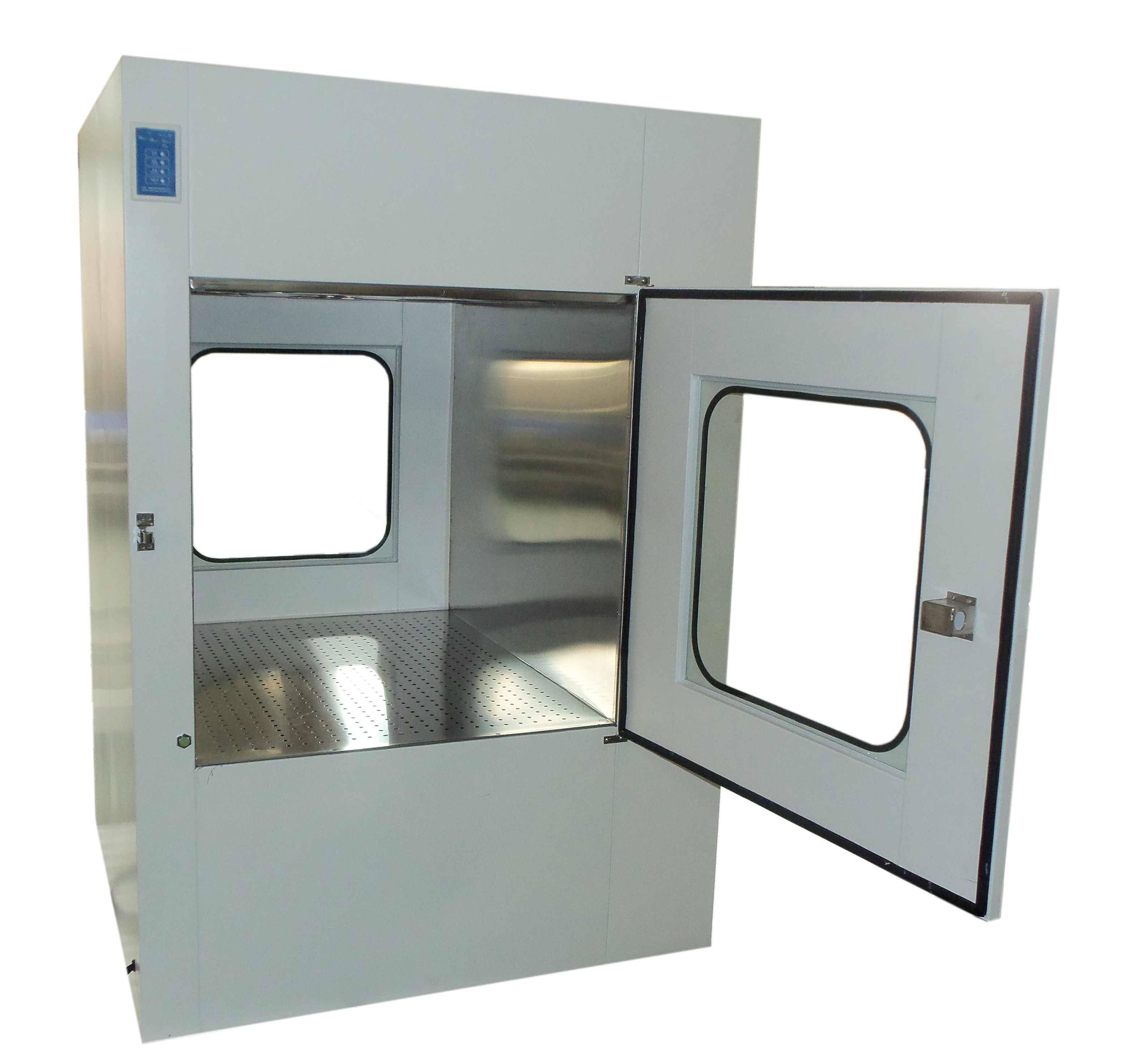 Cheap Microelectronics Clean Room Air Shower Pass Box External Size 950X1100X1300mm wholesale