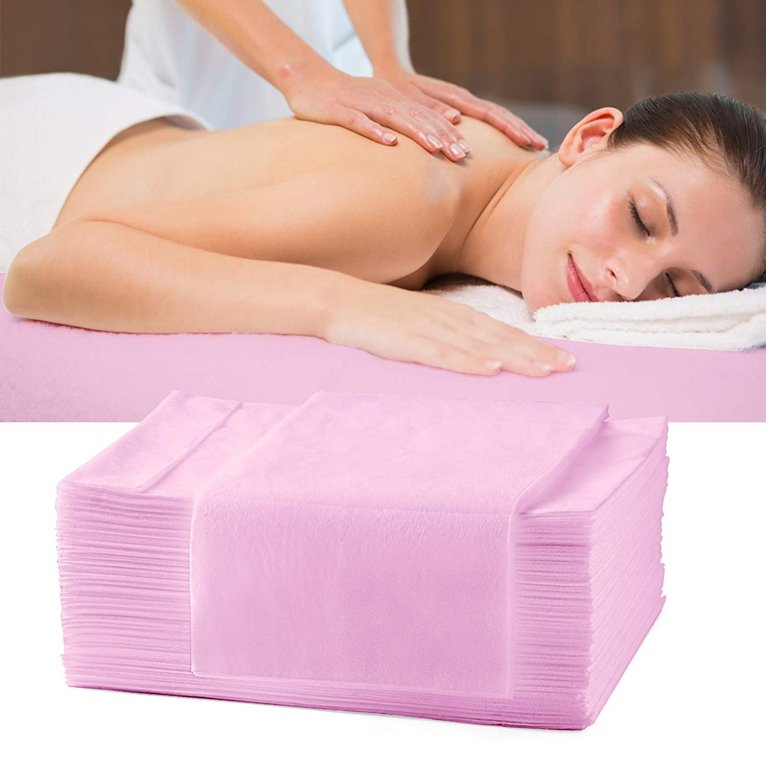 Cheap Medical Consumable Non-woven Fabric Disposable Bed Sheet For Massage Beauty Spa wholesale