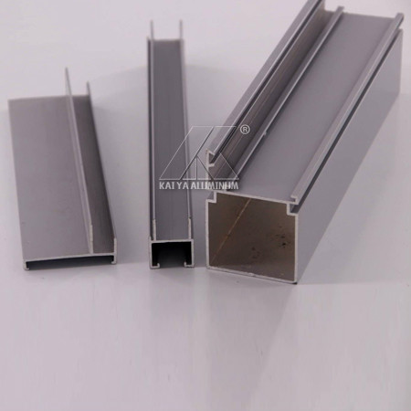 CQC Aluminum Window Extrusion Profiles Natural Silver 6063 T5 Mill Finish for sale