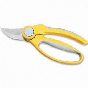 Cheap 8 Inches Pruning Shear with Stainless Steel Blades and Twin Color Plastic Handle wholesale