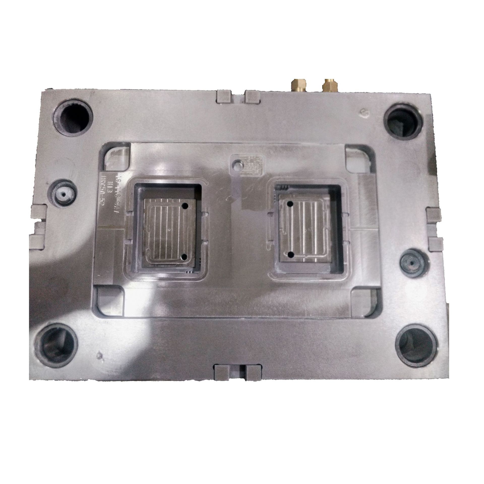 China HASCO Base Two Cavity Mould Dual Shot Plastic Injection Mould For Plastic Cover on sale