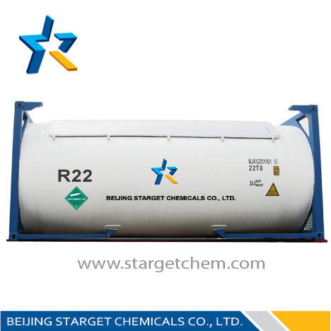 Cheap R22 Refillable cylinder 1000L CHCLF2 R22 Refrigerant Replacement / chlorodifluoromethane wholesale