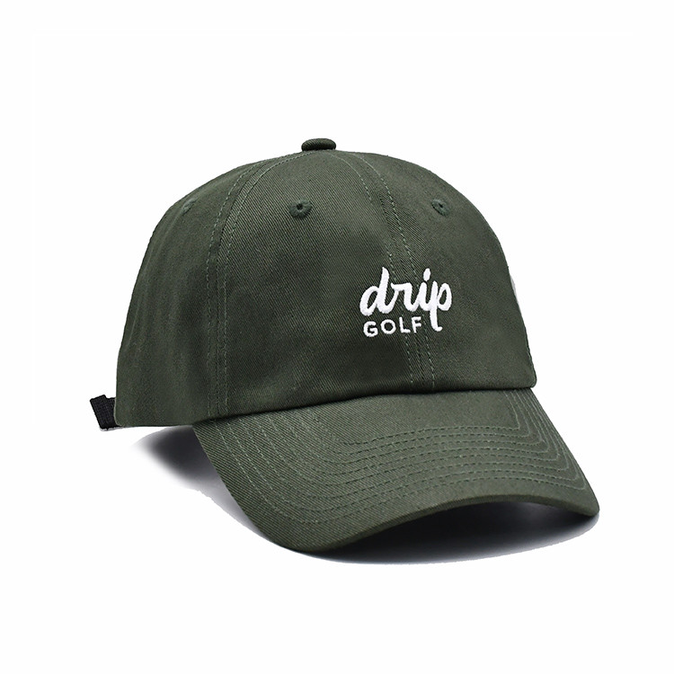 Cheap Outdoor Sporting Low Profile Cotton Dad Hat 58cm With Custom Embroidery Logo wholesale