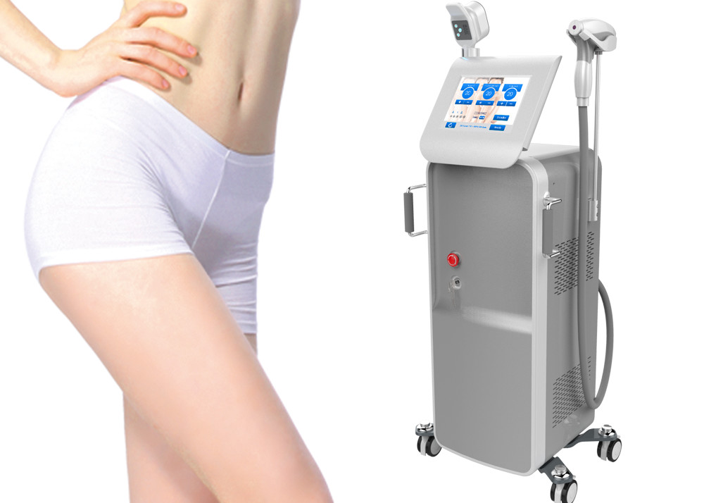 Cheap Professional Laser Hair Removal Device , Painless Laser Hair Removal Machine 1-10HZ wholesale