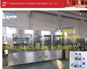 China Automatic Rotary Washing Filling Capping Three in one Machine For water bottle packaged on sale