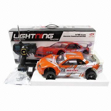 China 1:10 rc 4WD high speed car with LCD controller, henglong 4wd rc car on sale