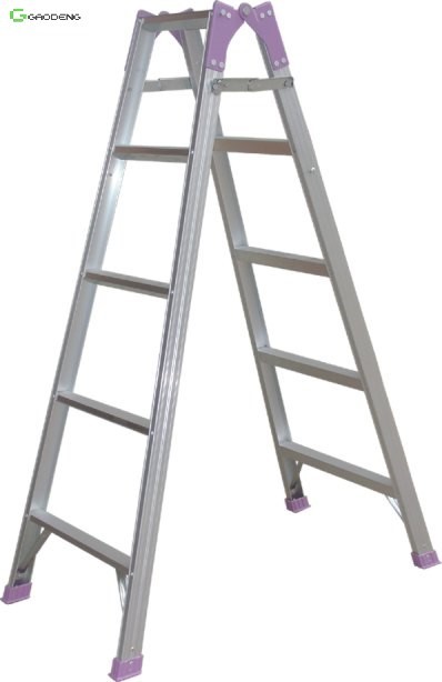Cheap Extend 20 Foot Aluminum Step Ladder 100KG 1.0mm-1.7mm wholesale