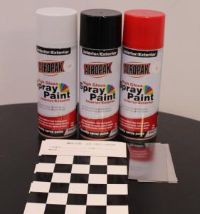Cheap Aeropak Automotive Aerosol Spray Paint , Fast Dry Acrylic Spray Paint For Wood wholesale