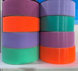 Cheap Nylon Polyester Elastic Webbing Straps 3mm Thickness SGS Certificated wholesale