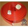 Red Silicone coated fire sleeve for sale