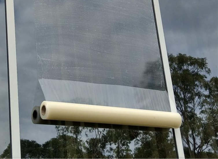 500mm UV Resistance Window Protection Film 2.5 Mil Outdoor Exposure Protection for sale