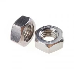 Cheap Metric 1 Inch 316 Stainless Steel Hex Nuts Galvanize High Precison Custom Size wholesale