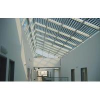 China Clear Patterned Tempered Solar Panel Arc Photovoltaic Glass For BIPV Module Feature for sale