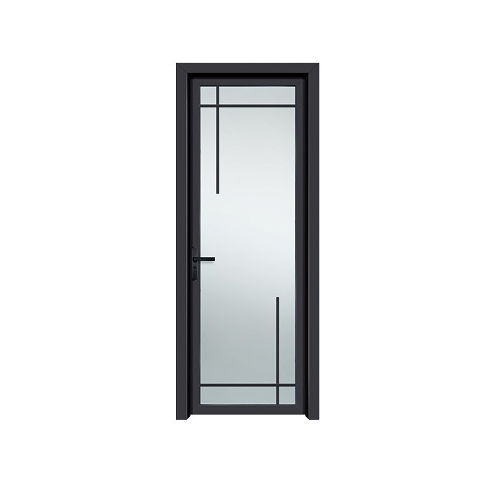 Cheap Waterproof Aluminum Casement Doors Multi Pattern For Bathroom wholesale