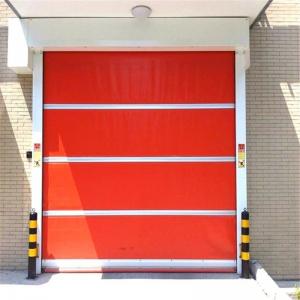 Cheap 2m/S Opening Rolling PVC Fast Action Rapid Rise Industrial Sectional Doors For Interior wholesale