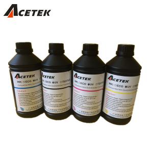 Cheap Acetek UV Printer Ink 1000ML/Bottle For Epson Dx5/Xp600/Dx7/Dx8 Head wholesale