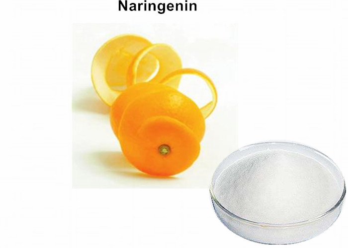 Cheap Medicine / Food Grade 98% Naringenin Powder , CAS 480 41 1 Citrus Reticulata Blanco wholesale