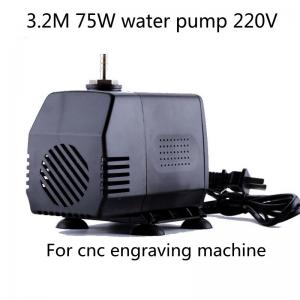 China 75W cnc spindle motor submersible water pump 3.2M for cnc router 2.2kw spindle motor and 1.5kw spindle motor on sale