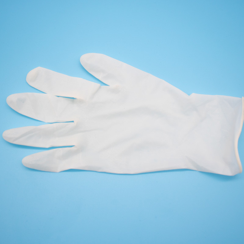 Cheap White Disposable Medical Gloves Sterile Llatex Examination Gloves wholesale