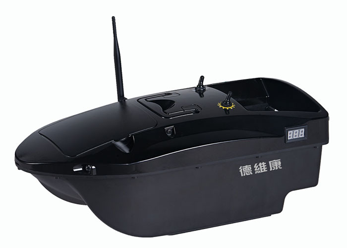 Cheap Black deliverance bait boat gps , Remote control fishing bait boat DEVC-110 wholesale