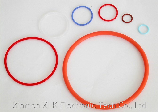China O Shape Anti Shock Silicone O Ring , Silicone Seals And Gaskets 1/2' 1 2 3 4 on sale