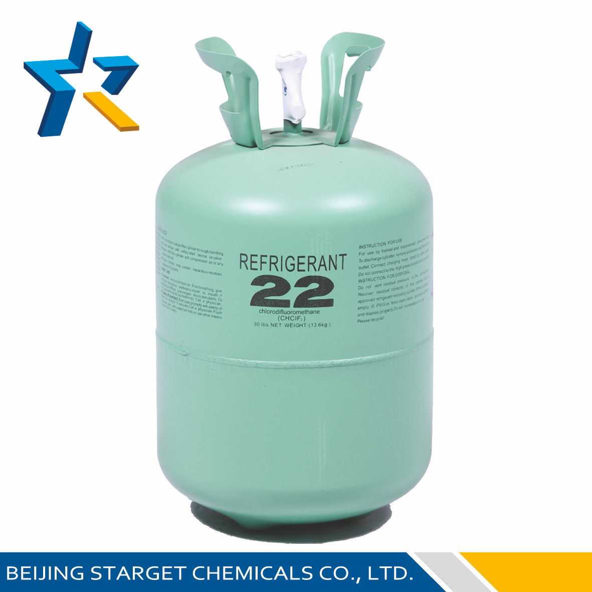 Cheap R22 Refillable Cylinder 400L High Purity Enviro-safe Refrigerant HCFC-22 99.90% wholesale