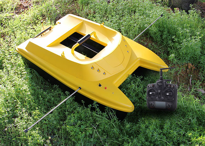 Cheap Sea fishing bait boat ABS plastic remote control Radio Control Style wholesale