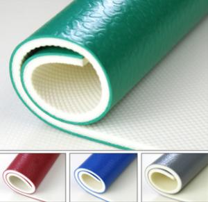 Cheap Safety PVC Sports Flooring Colorful Indoor Badminton Mat 6.0mm Thickness wholesale