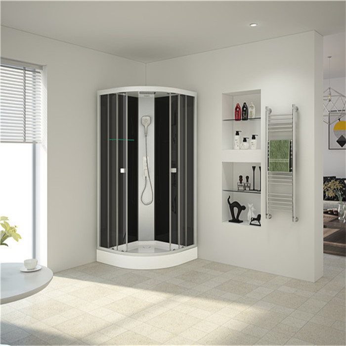 Cheap Bathroom Shower Cabins , Shower Units 850 X 850 X 2250 mm with roof wholesale