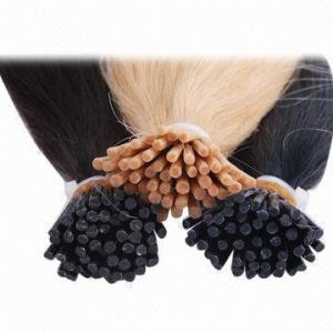 China Stick Tip Keratin Hair Extensions, 12 to 38-inch Length on sale