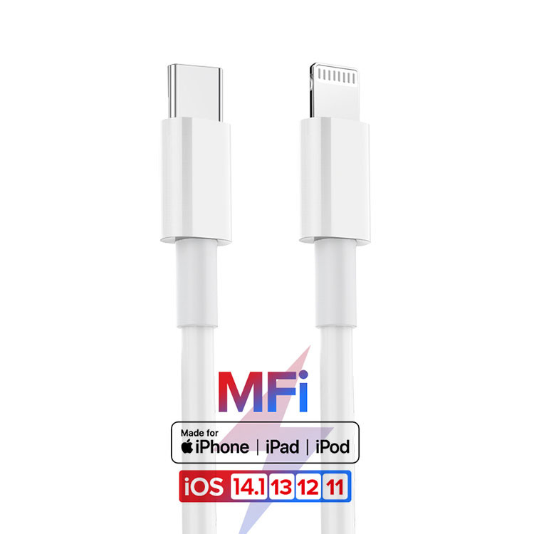 MFI Original USB C94 Lightning Cable custom length 1m 2m 3ft 6ft for sale