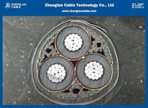 China Pvc Sheathed 3Cx95sqmm 19/33kv Xlpe Insulated Copper Wire on sale