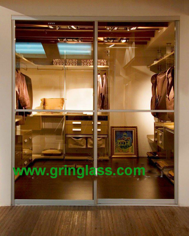 Bronze Glass for Doors for sale