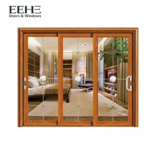 Cheap Tempered Glass Aluminum Window Door For Interior House Customized Size wholesale