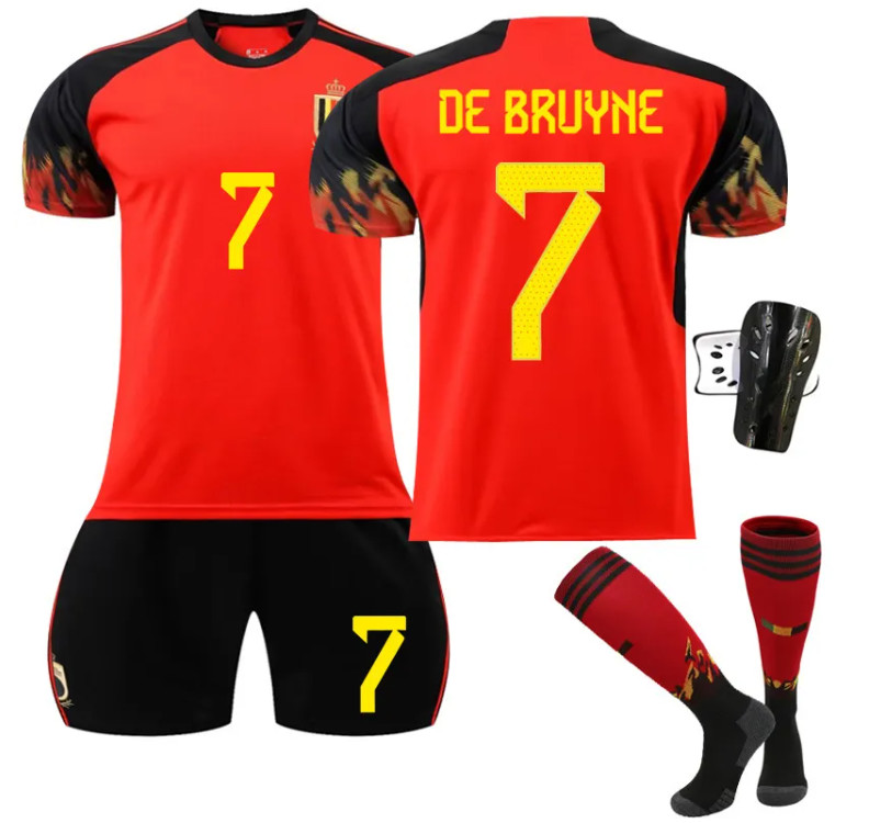 Cheap 22 23 game home New Jersey outdoor training football uniform printed logo wholesale
