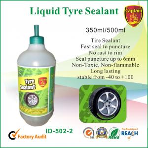 Cheap Motorcycle Emergency Tire Repair , Tubeless Tyre Puncture Sealant 3 Years Warranty wholesale