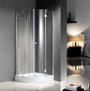 Cheap Quadrant Curved Glass Shower Enclosures For Star Rated Hotels / Model Rooms wholesale