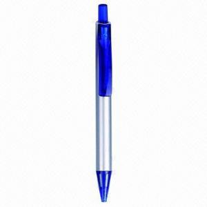 Cheap Plastic Click-action Ballpoint Pen in Various Colors wholesale