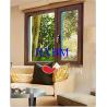 Oak Tilt Turn Wood Replacement Windows , Wooden Double Glazed Windows Customized  for Thailand market for sale