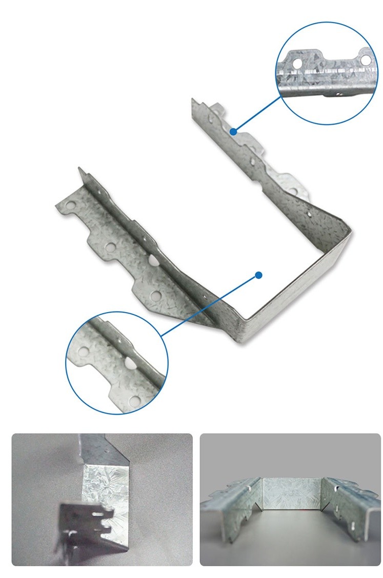 Cheap Z275 Galvanized Prefab House Parts Anchor Connector Panel Thickness 1.2mm wholesale
